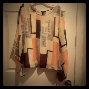 Long sleeve blouse